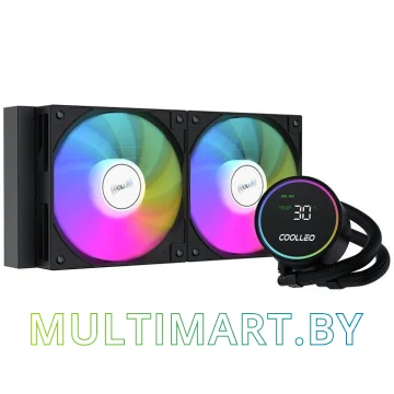 Кулер Coolleo Ice Fairy DIG-240-LITE-BK